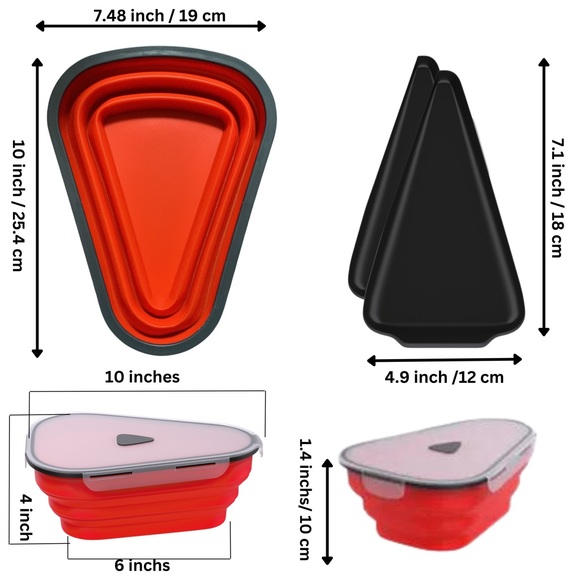 🍕 Pizza Storage Container 🍕 - Picture 3 of 6